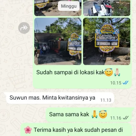 Pengiriman Papan Bunga Duka Tenajar Kertasemaya